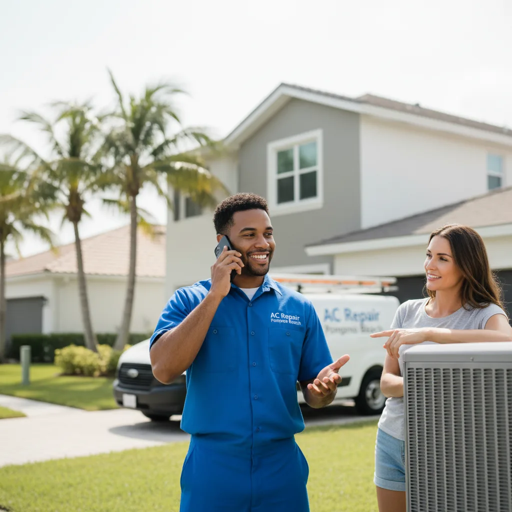 AC Repair Pompano Beach customer support in Florida